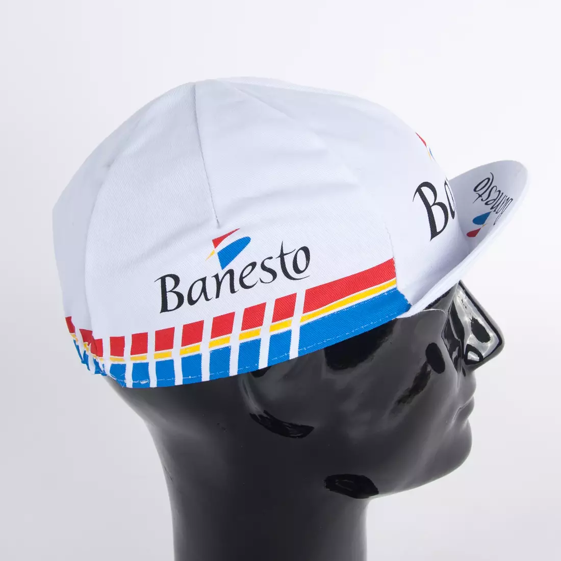 Apis Profi cyklistická čiapka Banesto biely