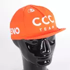 Apis Profi cyklistická čiapka CCC Team Oranžová