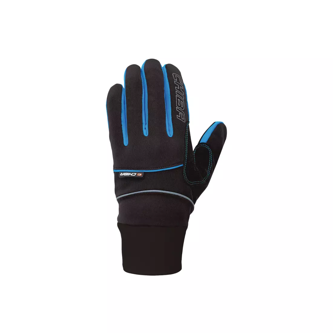 CHIBA CROSS WINDSTOPPER - zimné rukavice, čierno-modré 31517