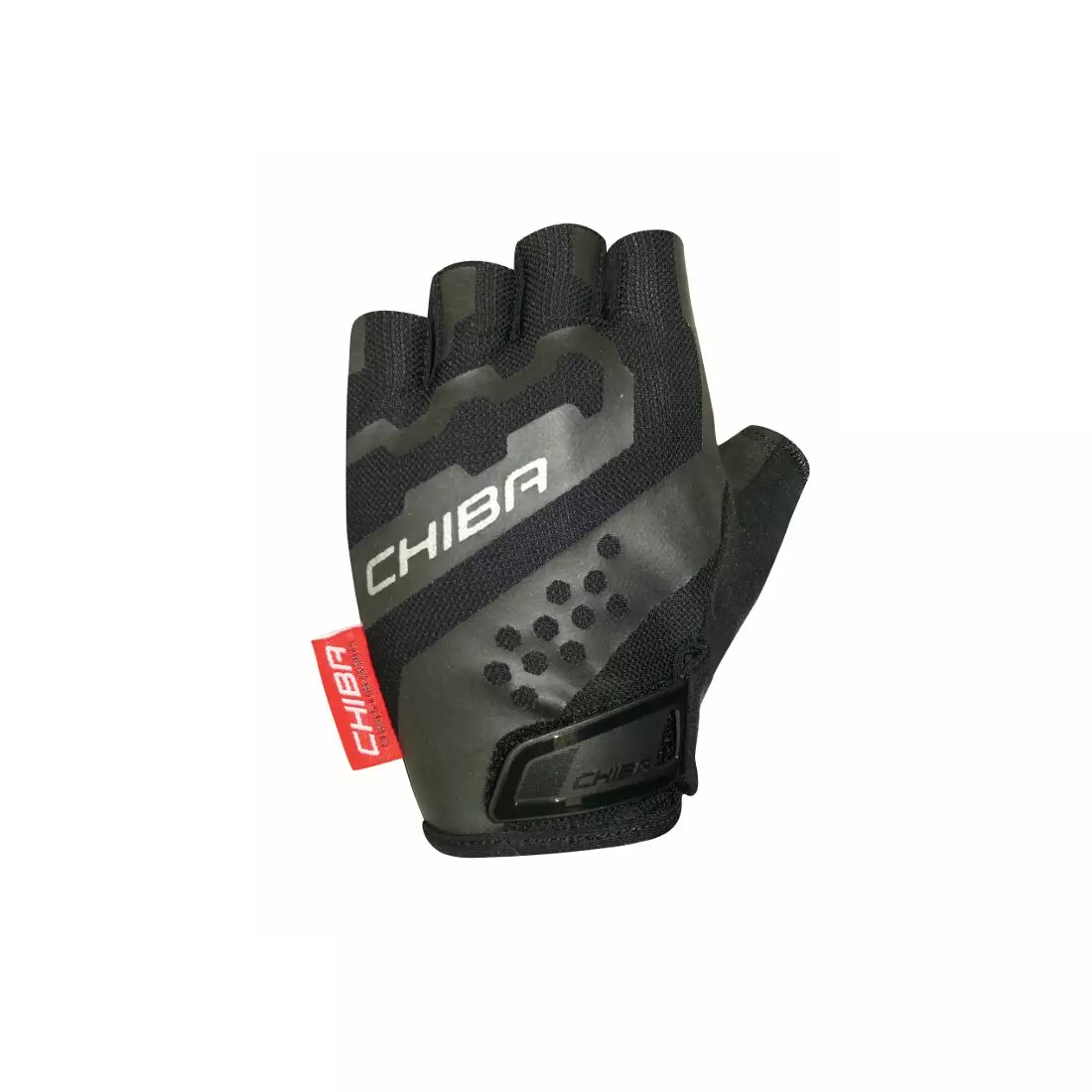 CHIBA PROFESSIONAL II cyklistické rukavice čierne 3040719