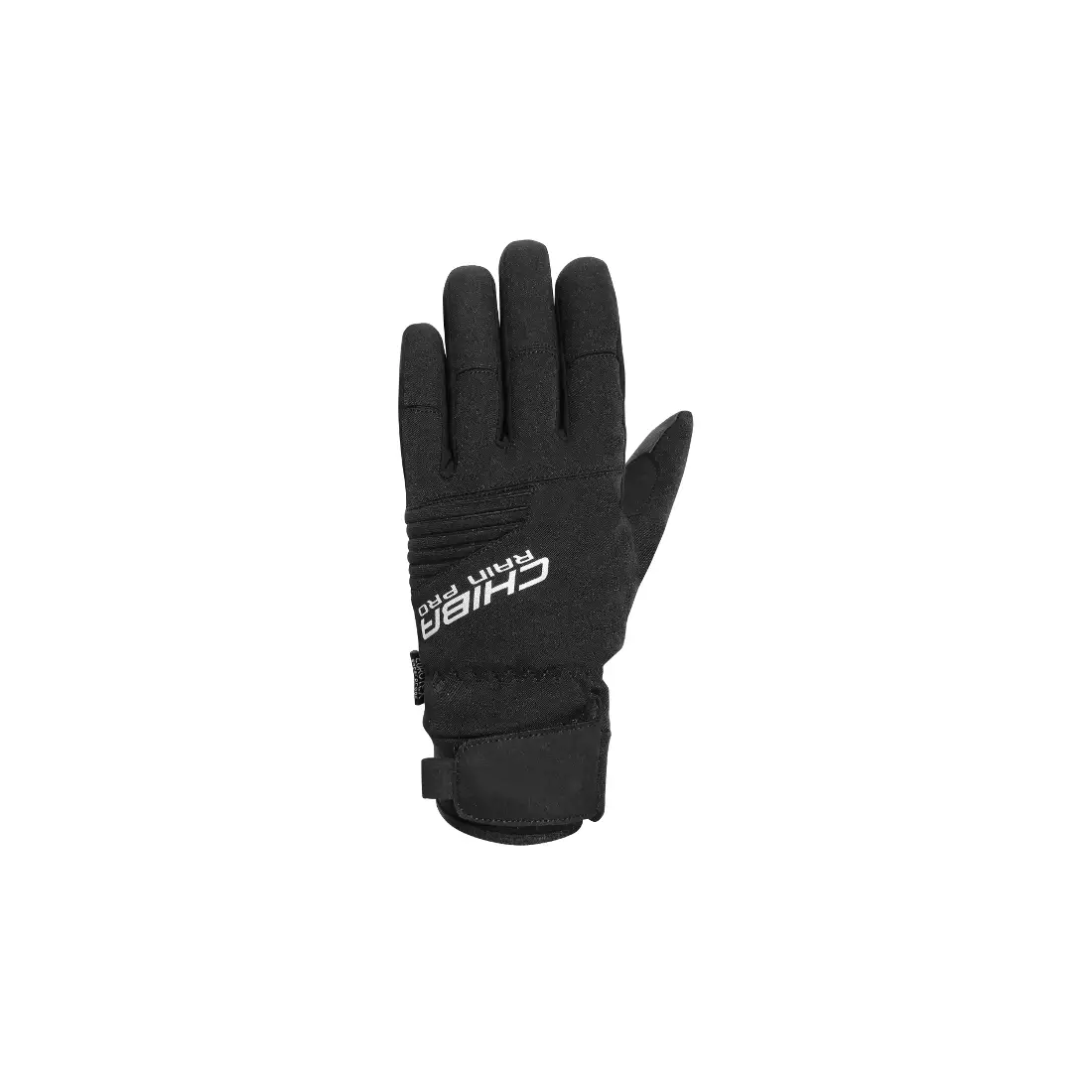 CHIBA RAIN TOUCH zimné cyklistické rukavice, čierne 3120018