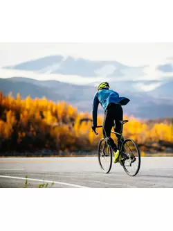 CRAFT BIKE IDEAL Wind pánske zimné cyklistické nohavice, čierne 1906563-999000