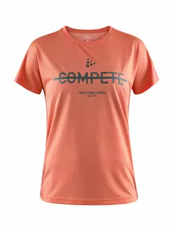 CRAFT EAZE MESH Dámske športové / bežecké tričko, koralové 1907019-734000