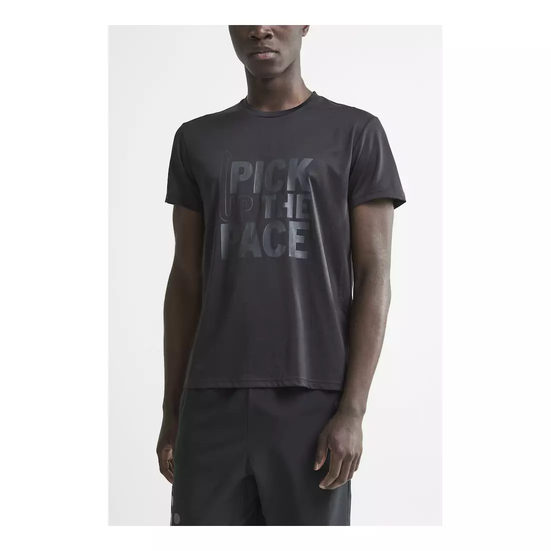CRAFT EAZE MESH pánske športové / bežecké tričko, čierne 1907018-999000