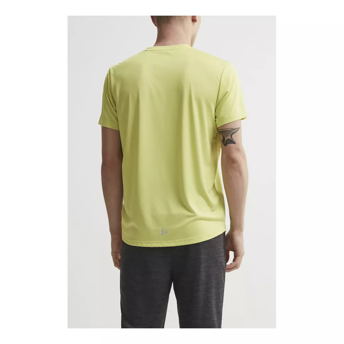 CRAFT EAZE MESH pánske športové / bežecké tričko, zelené 1907018-611000