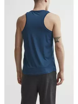 CRAFT EAZE pánske bežecké / športové tričko bez rukávov, modré 1907051-138373