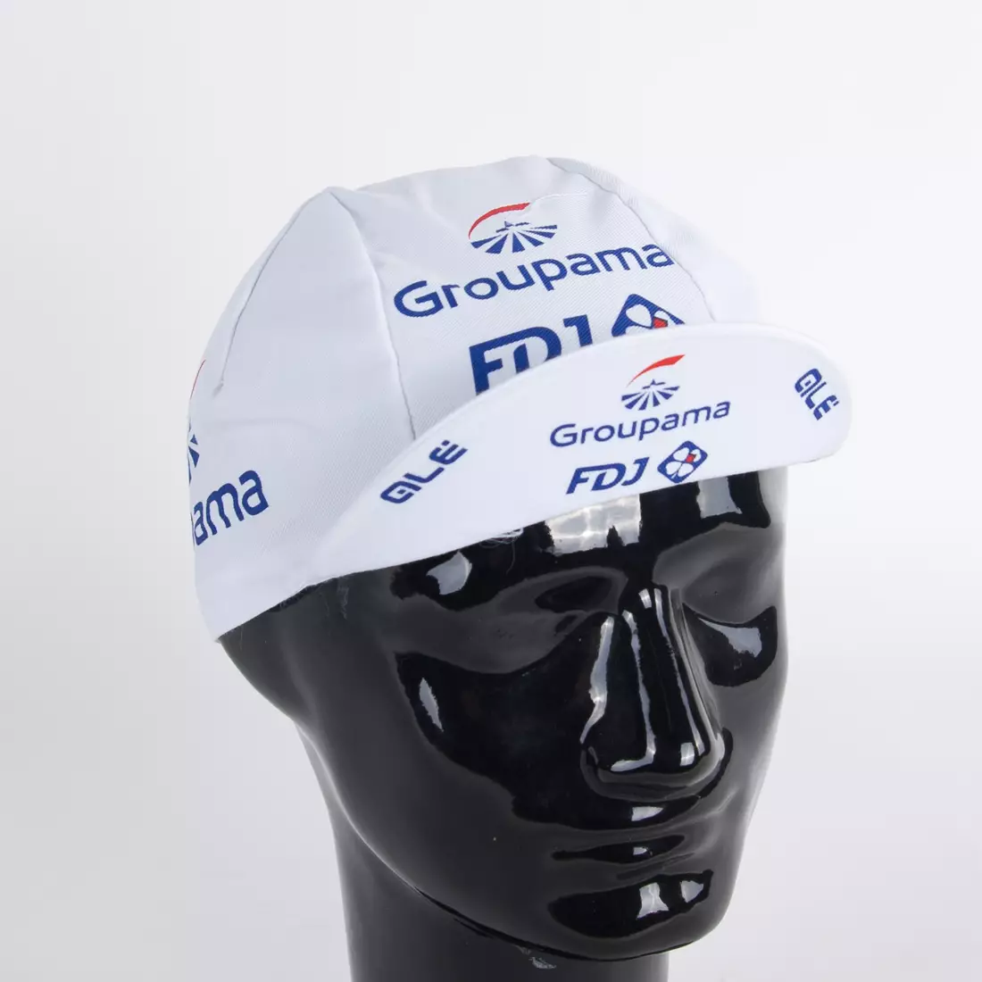 Cyklistická čiapka Apis Profi Groupama FDJ, biela