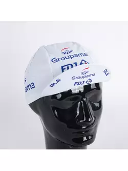 Cyklistická čiapka Apis Profi Groupama FDJ, biela