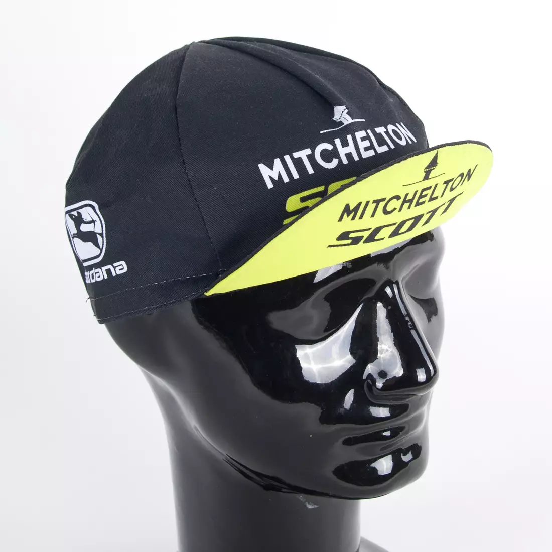 Cyklistická čiapka Apis Profi Mitchelton Scott Giordana, čierna