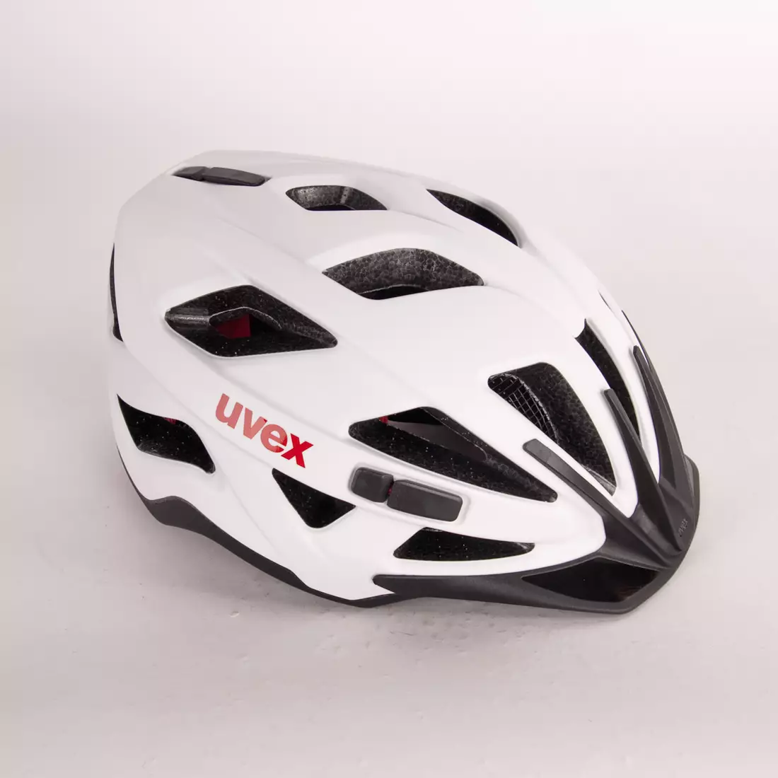 Cyklistická prilba UVEX Active CC, biela a čierna