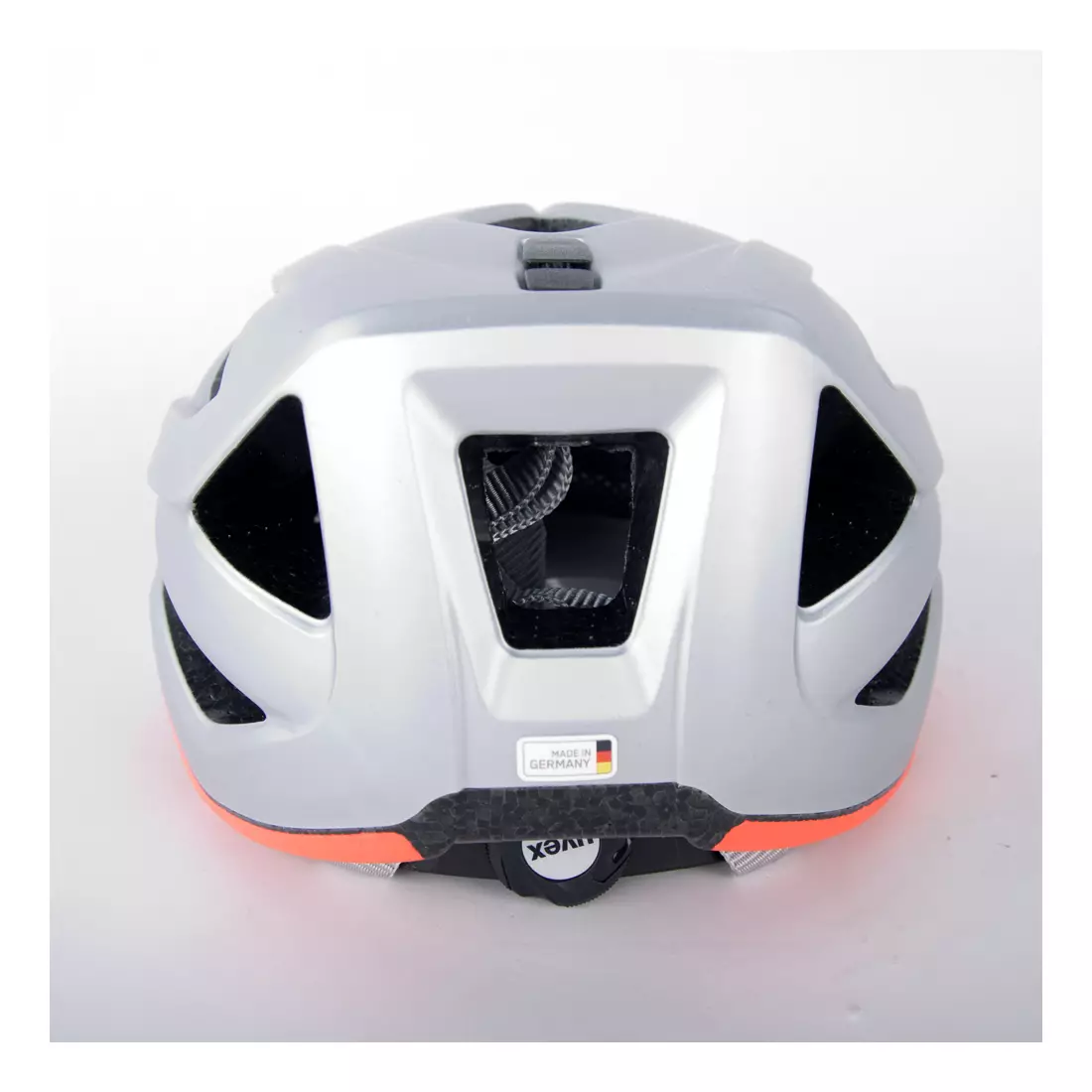 Cyklistická prilba UVEX Active CC, strieborno-oranžová matná