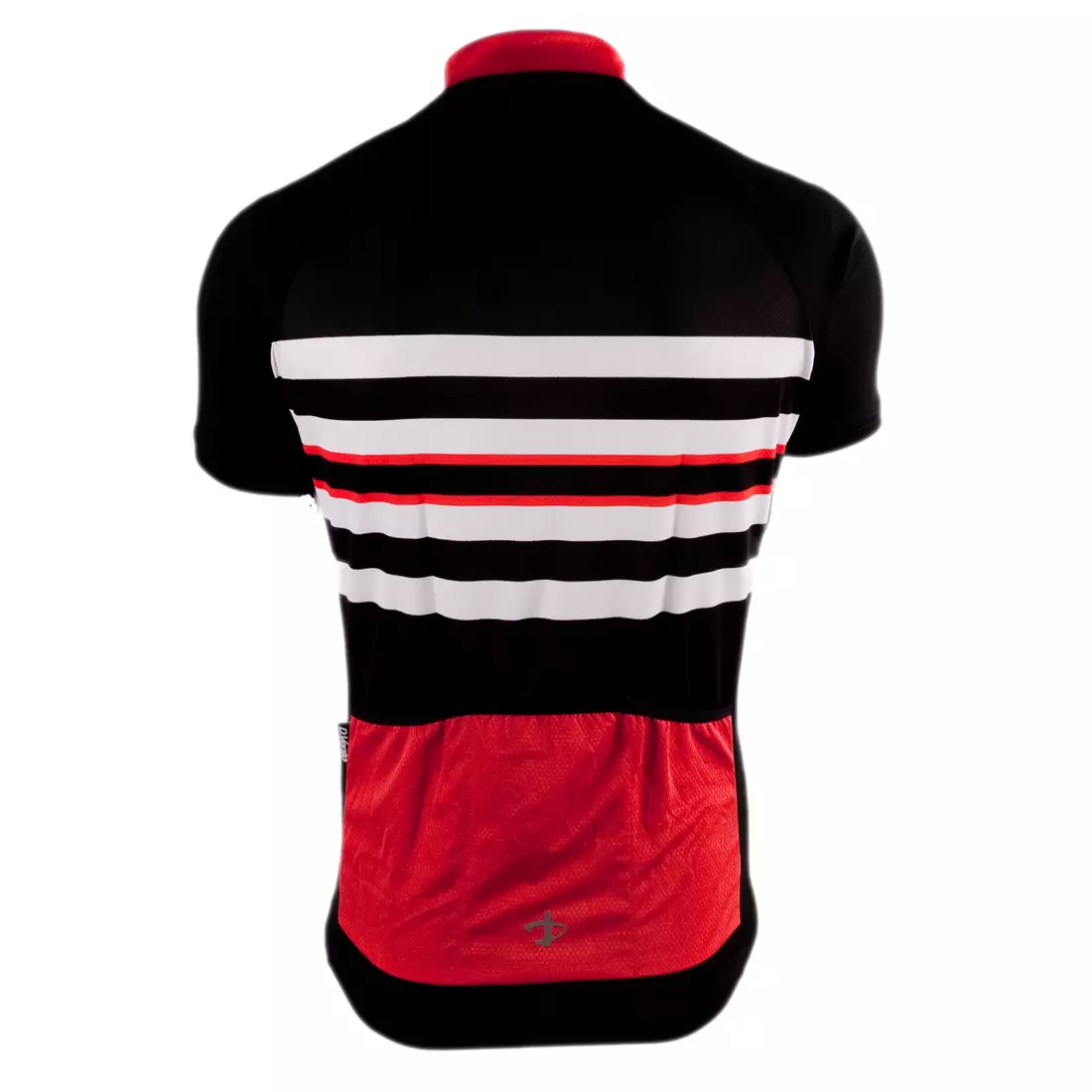 DEKO DK-1018-003 Čierno-červený cyklistický dres