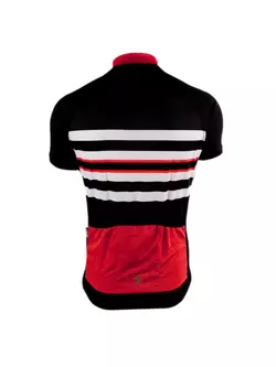 DEKO DK-1018-003 Čierno-červený cyklistický dres