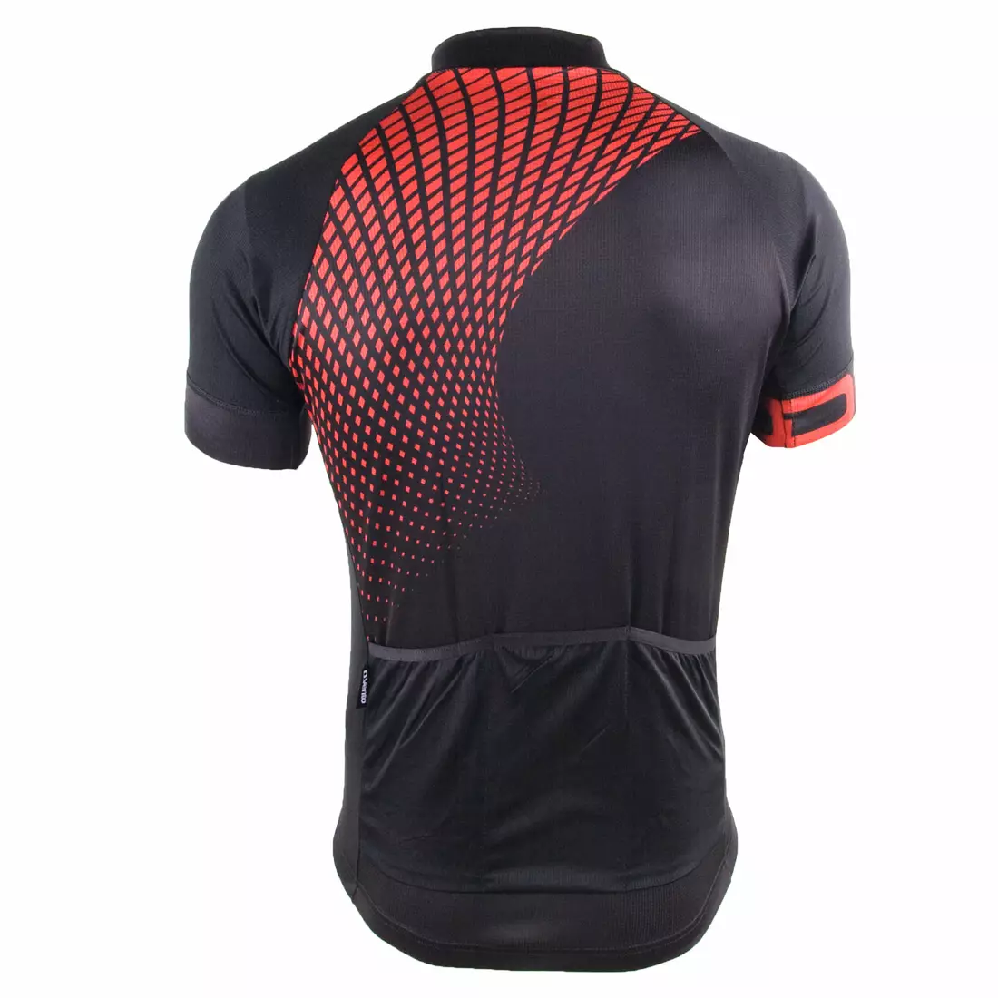 DEKO SET2 pánsky cyklistický dres čierno červený