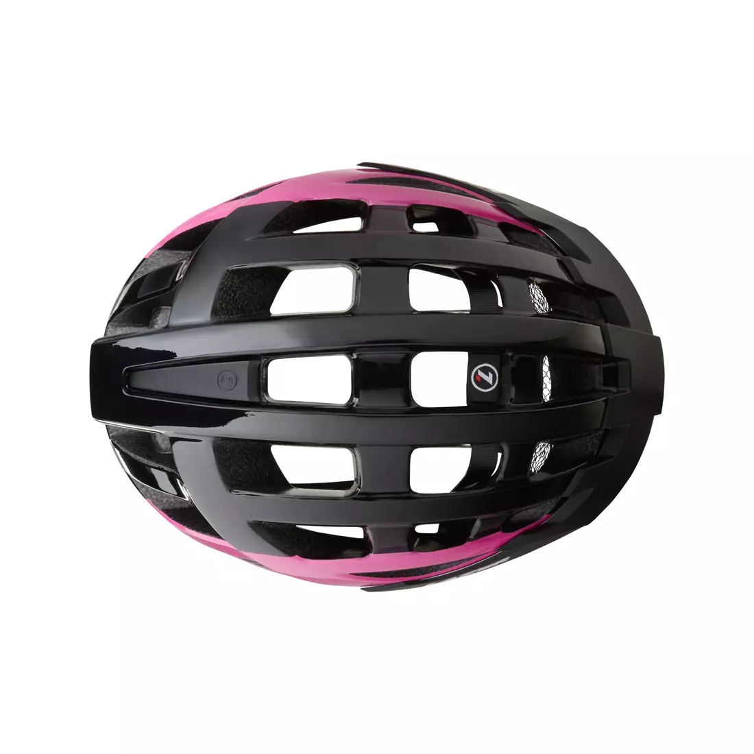 Dámska cyklistická prilba LAZER Petit DLX Mesh + LED čierna a ružová