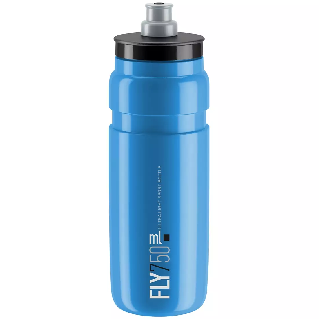 Elitná cyklistická fľaša Fly Blue Black logo 750ml EL0160718 SS19