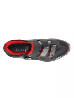 FIZIK X-ROAD M6 MTB cyklistická obuv čierna červená