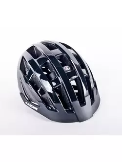 LAZER Compact cyklistická prilba lesklá čierna