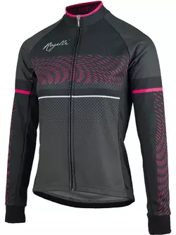 ROGELLI BELLA dámsky cyklistický dres, čierno-sivo-ružový