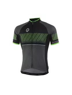 ROGELLI RITMO cyklistický dres, čierny a zelený
