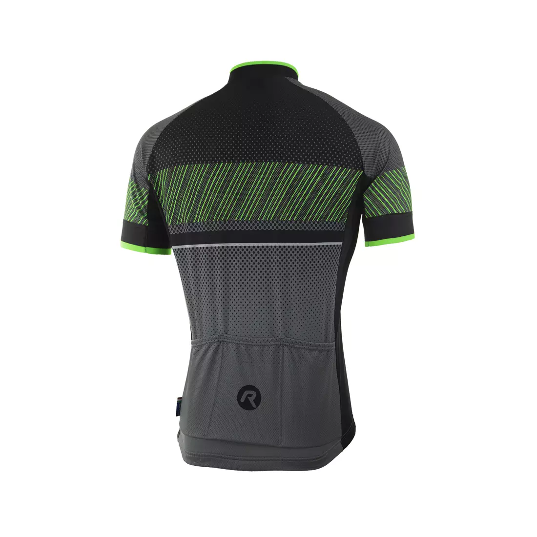 ROGELLI RITMO cyklistický dres, čierny a zelený