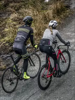 ROGELLI RITMO pánsky cyklistický dres, čierno-šedo-fluór žltý