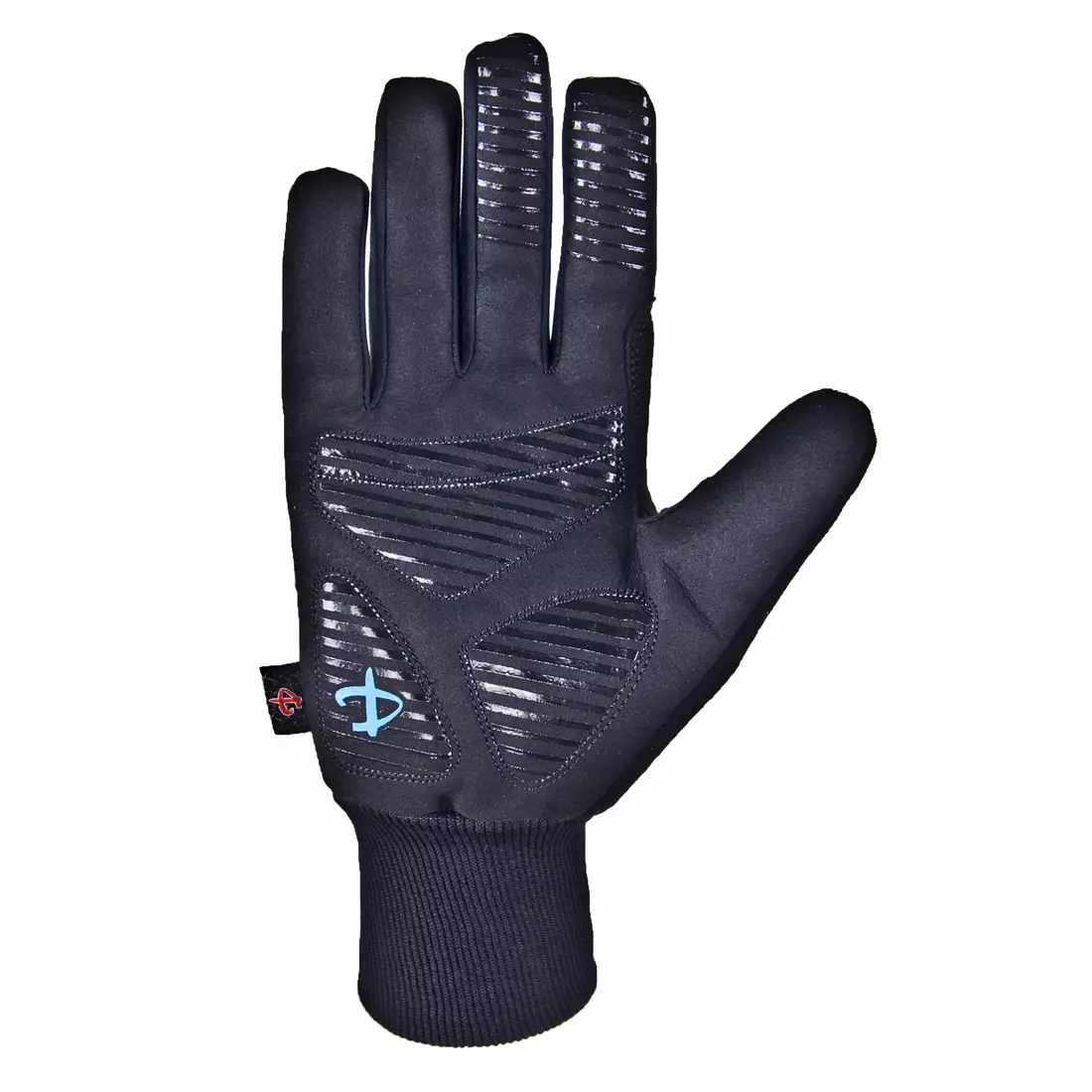 Zimné cyklistické rukavice DEKO RAST čierno-modré DKW-910