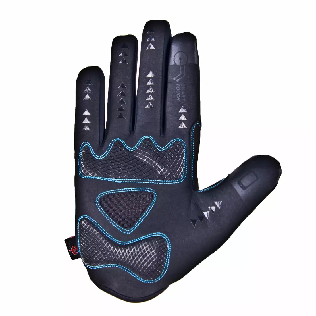 Zimné cyklistické rukavice DEKO ROST čierno-modré DKWG-0715-006A