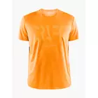 CRAFT EAZE MESH pánske športové / bežecké tričko, oranžové 1907018-557000