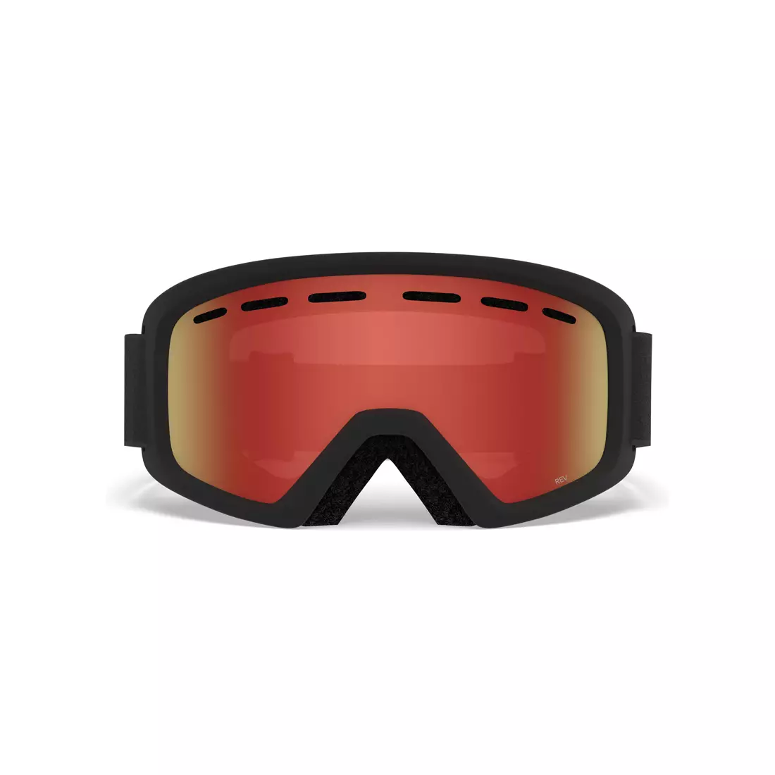 Juniorské lyžiarske / snowboardové okuliare REV BLACK ZOOM GR-7094685