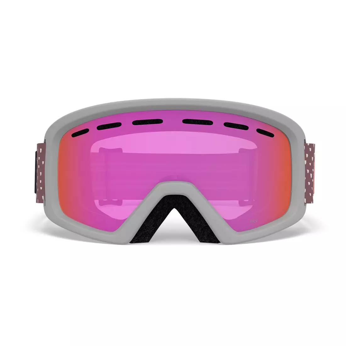 Juniorské lyžiarske / snowboardové okuliare  REV NAMUK PINK GR-7105431