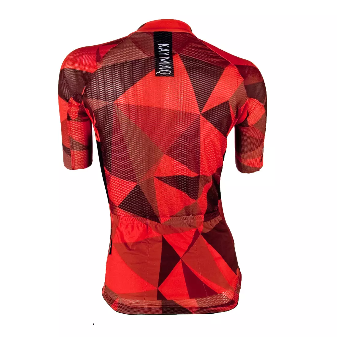 KAYMAQ RPS dámsky červený cyklistický dres