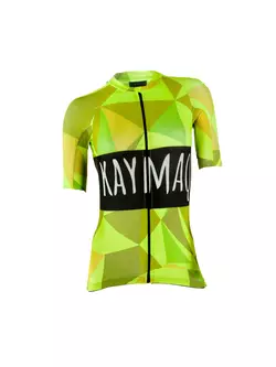 KAYMAQ RPS pánsky fluórový cyklistický dres