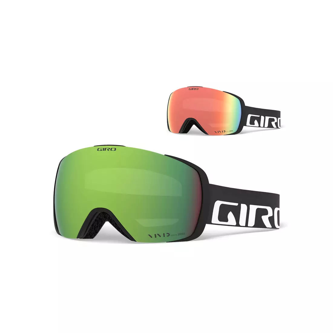 Lyžiarske / snowboardové okuliare GIRO CONTACT BLACK WORDMARK GR-7082472