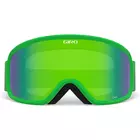 Lyžiarske / snowboardové okuliare GIRO CRUZ BRIGHT GREEN WORDMARK - GR-7083043