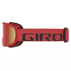 Lyžiarske / snowboardové okuliare GIRO CRUZ RED WORDMARK - GR-7083045