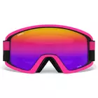 Lyžiarske / snowboardové okuliare GIRO DYLAN BLACK PINK THROWBACK GR-7094553