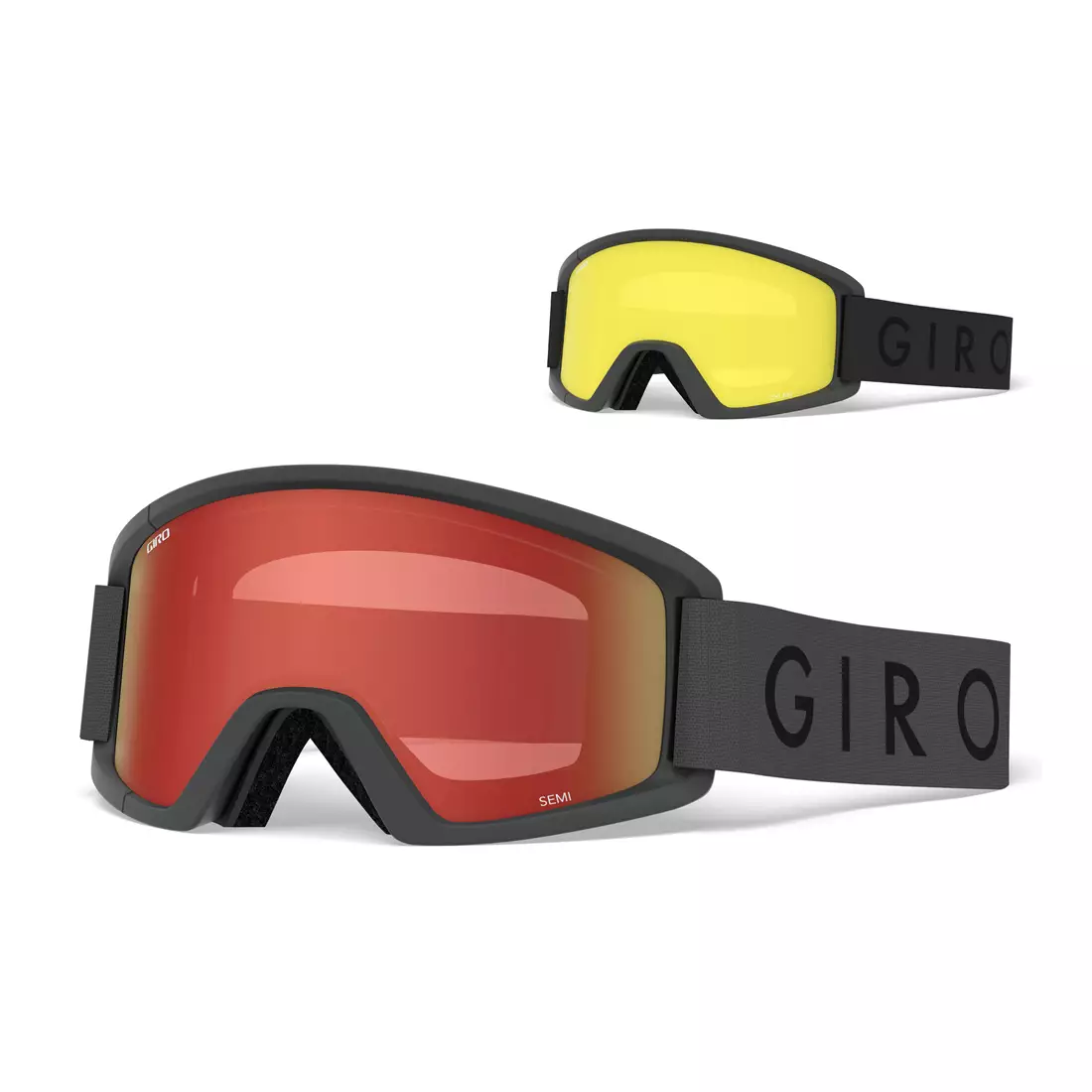 Lyžiarske / snowboardové okuliare GIRO SEMI GREY CORE GR-7102611