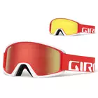 Lyžiarske / snowboardové okuliare GIRO SEMI RED WHITE APEX GR-7094596