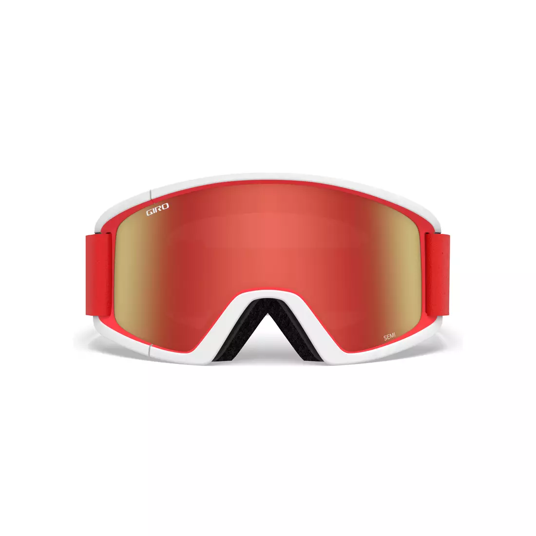 Lyžiarske / snowboardové okuliare GIRO SEMI RED WHITE APEX GR-7094596
