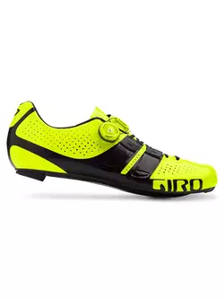 Pánska cyklistická obuv GIRO FACTOR TECHLACE highlight yellow black 