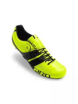 Pánska cyklistická obuv GIRO FACTOR TECHLACE highlight yellow black 