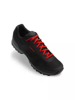 Pánska cyklistická obuv GIRO GAUGE black bright red 