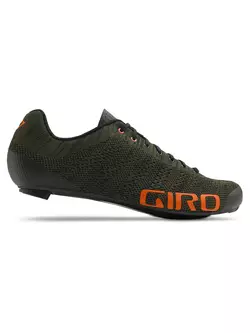 Pánska cyklistická obuv - cestná GIRO EMPIRE E70 KNIT olive heather