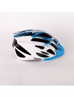 Prilba na bicykel Uvex Flash 4109660117 white/blue