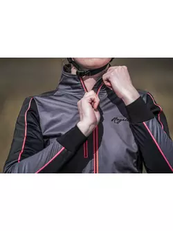 ROGELLI SHINE dámska ľahko zateplená cyklistická bunda 010.370 rózsaszín-szürke