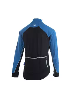 ROGELLI W2 dámska softshellová cyklistická bunda nezateplená modrá 010.041