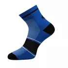 SANTIC modro-čierne cyklistické ponožky W8C09088B
