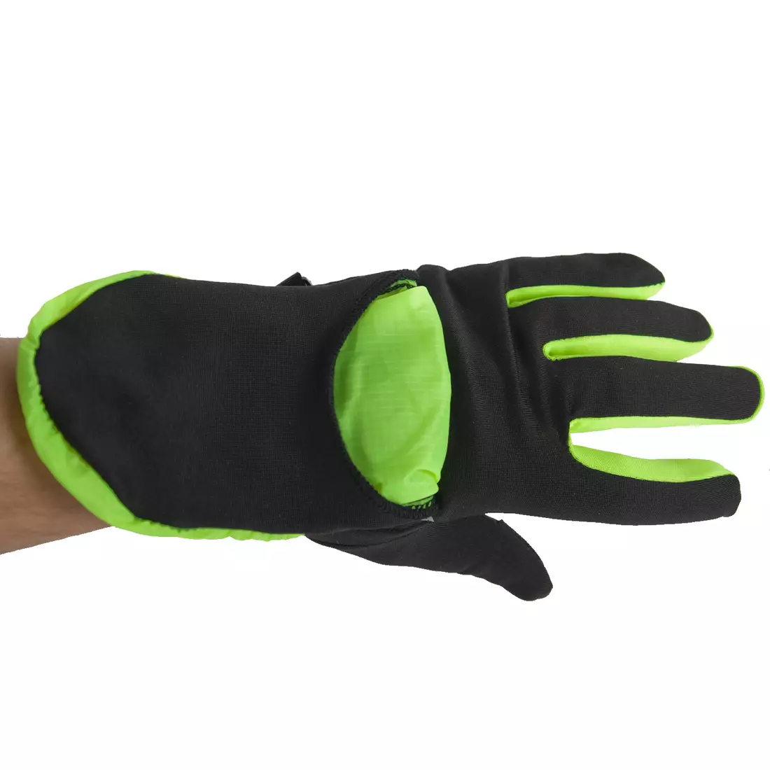 VIKING zimné rukavice, LED, prípade VERMONT 140/20/0011/64 fluór-čierna