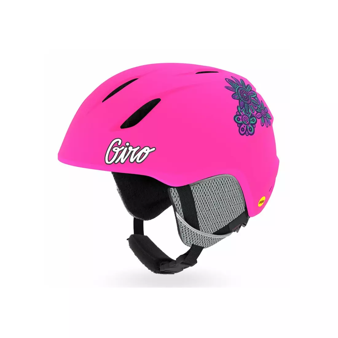 Zimná lyžiarska / snowboardová prilba GIRO LAUNCH matte bright pink